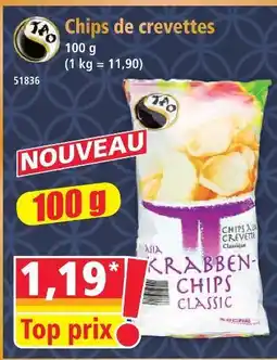 Norma Tao chips de crevettes offre
