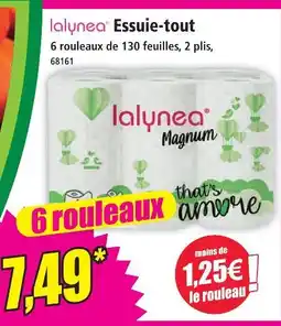 Norma Lalynea essuie-tout magnum offre