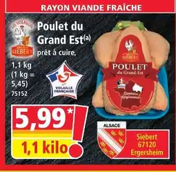 Norma Poulet du grand est offre