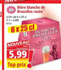 Norma Bruxelles rosee bière blanche offre