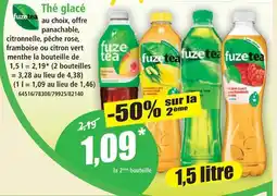 Norma Fuze tea thé glacé offre