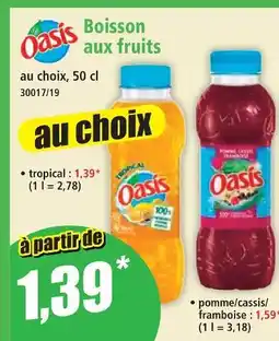Norma Oasis boisson aux fruits tropical offre