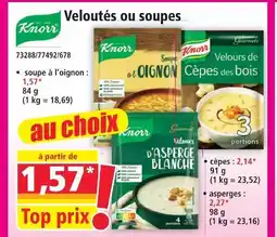 Norma Knorr soupe à l'oignon offre