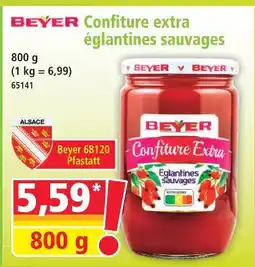 Norma Beyer confiture extra églantines sauvages offre