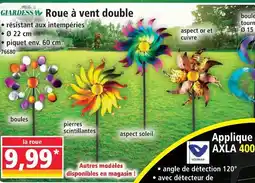 Norma Giardessa roue à vent double offre
