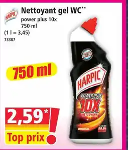 Norma Harpic nettoyant gel wc offre