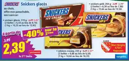 Norma Snickers glacés, 319 g offre