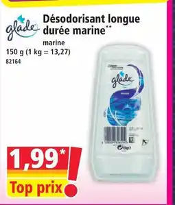 Norma Glade désodorisant longue durée marine offre