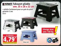 Norma Kraft werkzeuge tabouret pliable offre