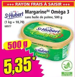 Norma St hubert margarine oméga 3 offre