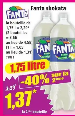 Norma Fanta shokata offre