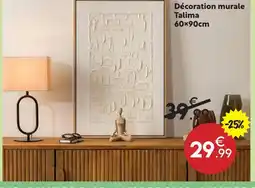 Maxi Bazar Décoration murale talima offre