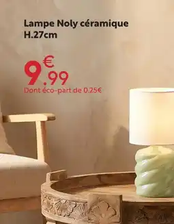 Maxi Bazar Lampe noly céramique offre