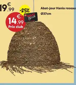 Maxi Bazar Abat-jour hania roseau offre