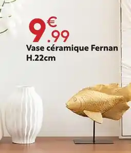 Maxi Bazar Vase céramique fernan offre