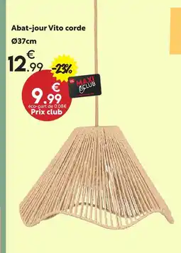 Maxi Bazar Abat-jour vito corde offre