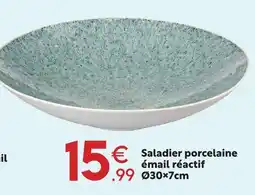 Maxi Bazar Saladier porcelaine émail réactif offre