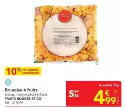 METRO Brunoise 4 fruits offre