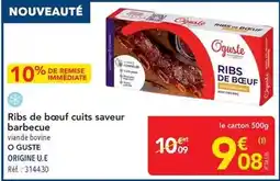 METRO Ribs de boeuf cuits saveur barbecue offre