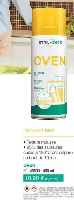 Stanhome Oven Nettoyant Four offre