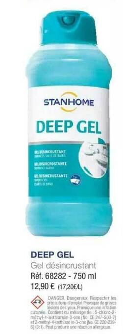 Stanhome Deep Gel offre