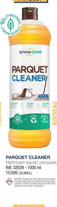 Stanhome Parquet Cleaner offre