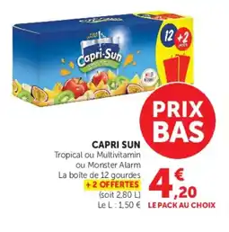 Super U CAPRI SUN offre