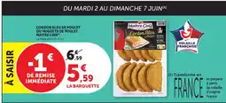 Super U CORDON BLEU DE POULET OU NUGGETS DE POULET MAITRE COQ offre