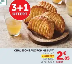 Super U CHAUSSONS AUX POMMES U offre
