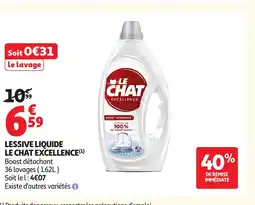Auchan LE CHAT EXCELLENCE Lessie liquide offre