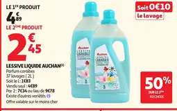 Auchan AUCHAN Lessive liquide offre
