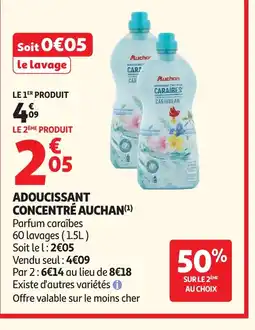 Auchan AUCHAN concentré offre