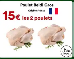 Hmarket Poulet Beldi Gros offre