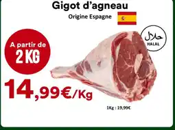 Hmarket Gigot d'agneau offre