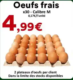 Hmarket Oeufs frais offre