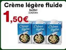 Hmarket Crème légère fluide offre