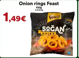 Hmarket FEAST Onion rings offre