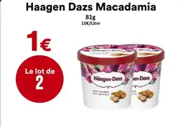 Hmarket HAAGEN DAZS Macadamia offre