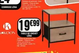 La Foir'Fouille Table de chevet léna offre