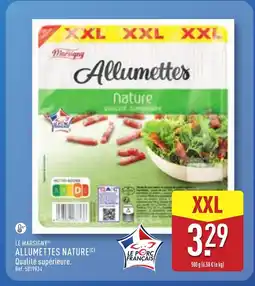 ALDI LE MARSIGNY Allumettes nature offre