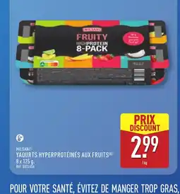 ALDI MILSANI Yaourts hyperprotéinés aux fruits offre