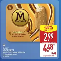 ALDI MAGNUM 4 bâtonnets offre