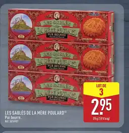ALDI Les sablés de la mère poulard offre