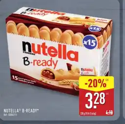 ALDI NUTELLA B-Ready offre