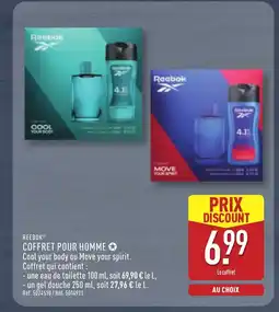 ALDI REEBOK Coffret pour homme offre