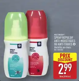 ALDI MULTINORM Spray répulsif anti-moustiques ou anti-tiques offre