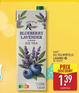 ALDI RIVER tea myrtille lavande offre