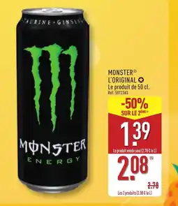 ALDI MONSTER L'original offre