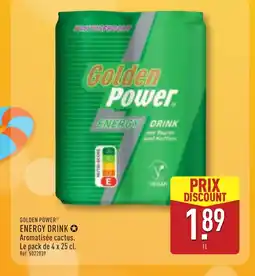 ALDI GOLDEN POWER Energy drink offre