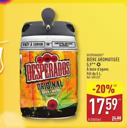 ALDI DESPERADOS Bière aromatisée 5,9° offre
